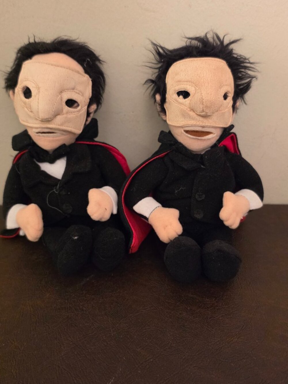 Set of 2 - VTG Stuffins Universal Monsters Dracula plush dolls from 1999